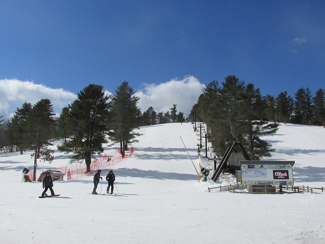 Nashoba Valley — winter slopes. Photo: John Phelan. Archive image; resized.