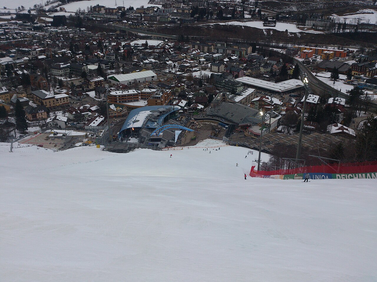 Planai, Schladming — 2013 championship slope. Photo: Stör95. Archive image; resized.