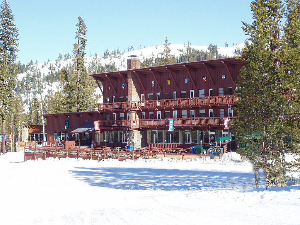 Sugar Bowl — lodge in winter. Photo: Sugar Bowl Resort. Archive image; resized.