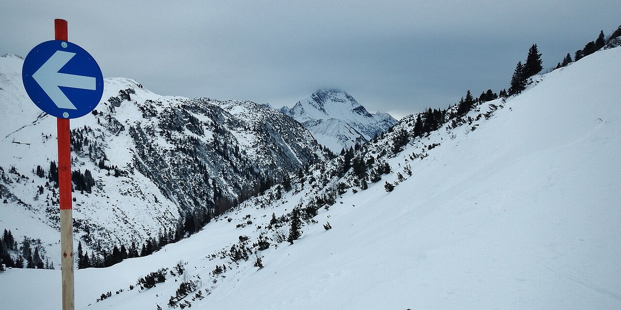 Warth — snowy ski area. Photo: qwesy qwesy. Archive image; resized.