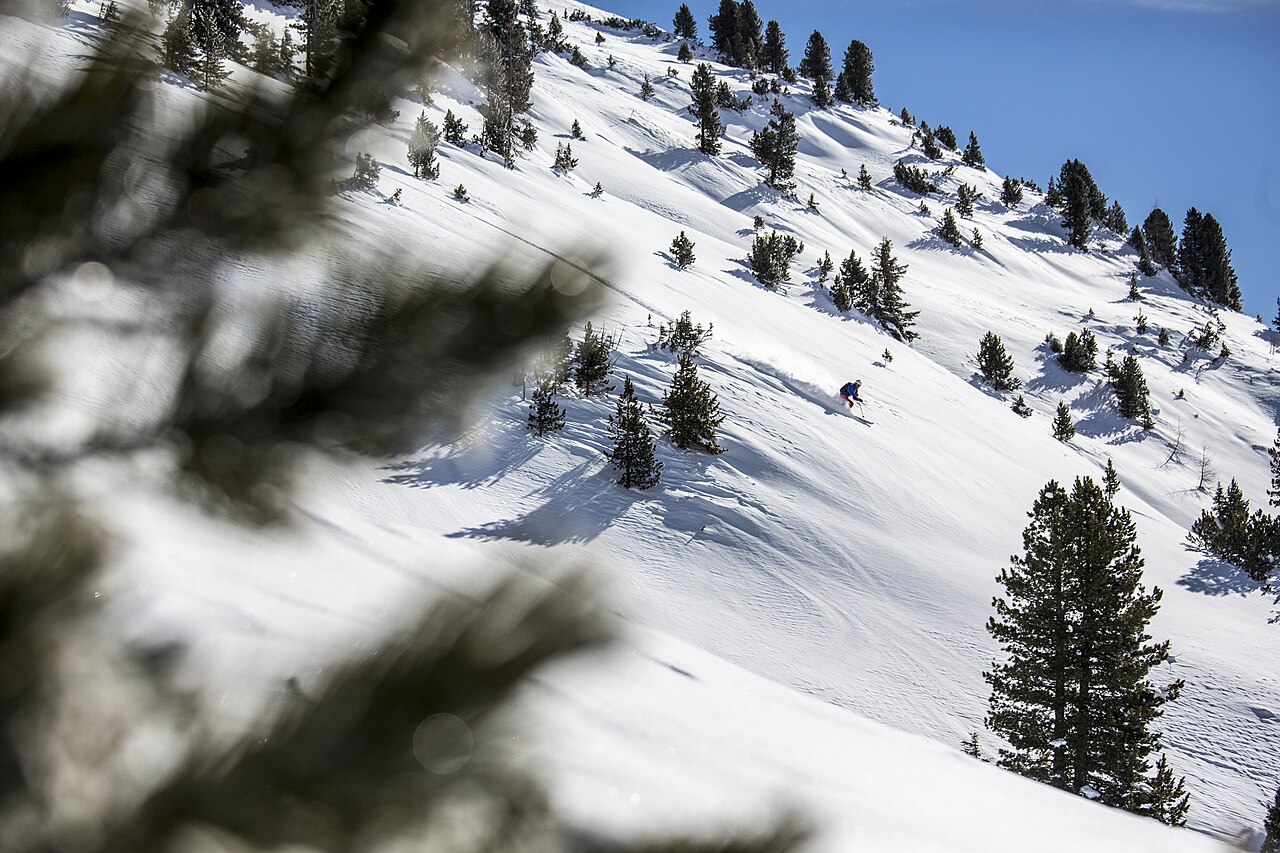 Wildkogel — winter slopes. Photo: Lukas Budimaier lukasbudimaier. Archive image; resized.