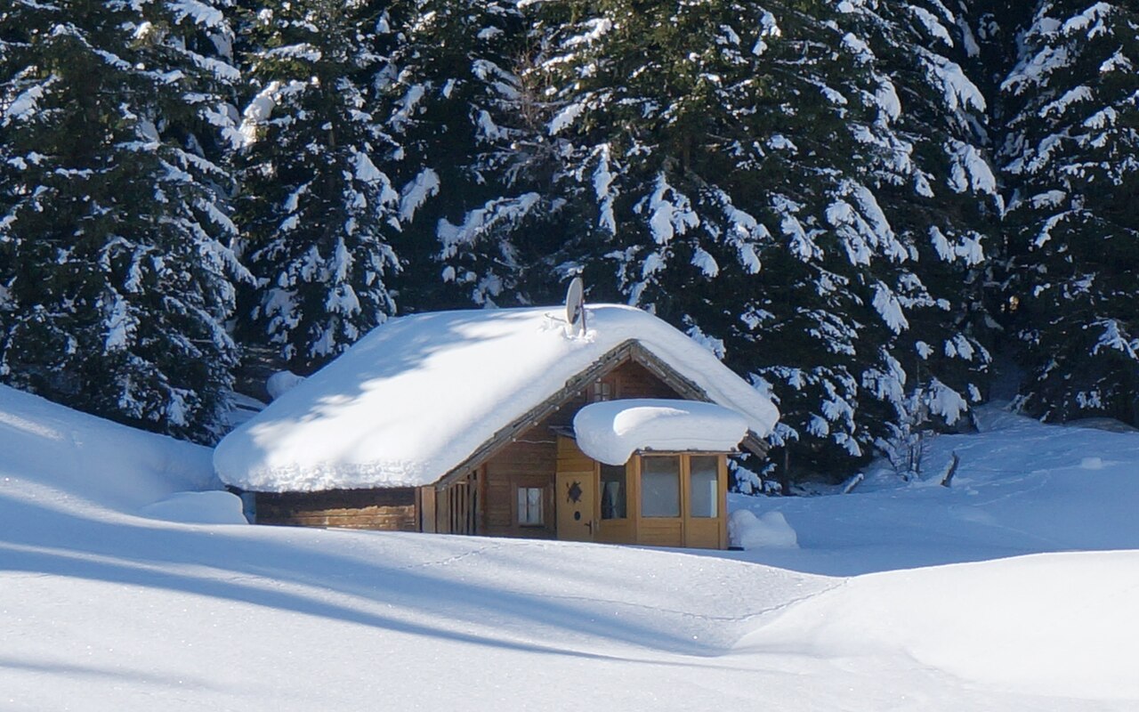Innerkrems — winter landscape. Photo: Naturpuur. Archive image; resized.